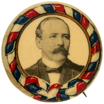 PARKER IN BUNTING AND BOW CIRCLE BY BALTIMORE BADGE.