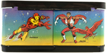 "MARVEL COMICS' SUPER HEROES" UNUSED METAL LUNCHBOX WITH THERMOS.