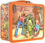 "SIGMUND AND THE SEA MONSTERS" UNUSED METAL LUNCHBOX WITH THERMOS.