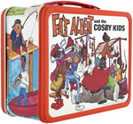 "FAT ALBERT AND THE COSBY KIDS" UNUSED METAL LUNCHBOX WITH THERMOS.