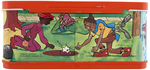 "FAT ALBERT AND THE COSBY KIDS" UNUSED METAL LUNCHBOX WITH THERMOS.