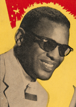 RAY CHARLES 1961 CONCERT POSTER.