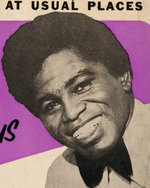 JAMES BROWN 1968 CONCERT POSTER.