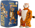 "MECHANICAL WALKING TIGER" BY MARX BOXED.