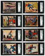 "SUPERMAN GUM" GUM INC. SGC GRADED LOW NUMBER CARD SET 1-48.