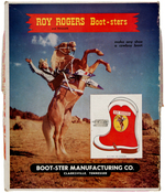 "ROY ROGERS BOOT-STERS" SHOE ACCESSORY BOXED SET.