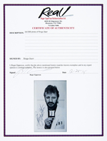 RINGO STARR SIGNED PHOTO.