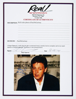 PAUL McCARTNEY SIGNED PHOTO.