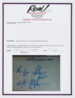 TEN YEARS AFTER BAND SIGNED SHEET.