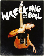 BRUCE SPRINGSTEEN SIGNED "WRECKING BALL WORLD TOUR" PROGRAM.