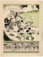 "MICKEY MOUSE BOOK" FIRST LICENSED DISNEY PUBLICATION.