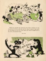 "MICKEY MOUSE BOOK" FIRST LICENSED DISNEY PUBLICATION.