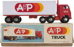 "SAFEWAY TRUCK - A&P TRUCK" BOXED TRACTOR TRAILER PAIR.