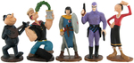 DARK HORSE COMICS "CLASSIC COMIC CHARACTER" STATUE/BUTTON TINS LOT.