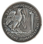 ROOSEVELT RARE 1941 INAUGURAL MEDAL LIKELY SILVERPLATED.