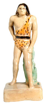 TARZAN UNUSUAL AND UNLICENSED STATUE.