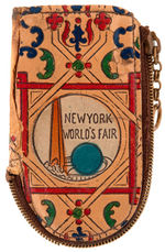 NYWF 1939-40 SOUVENIR TYPEWRITER BANK/YO-YO/KEY HOLDER/COMPACT/THERMOMETER.