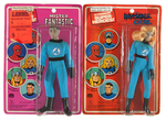 PIN PIN TOYS CARDED MEGO WGSH ACTION FIGURE FANTASTIC LOT OF FOUR.