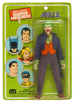 MEGO CARDED JOKER AND SHAZAM IN BOX PAIR.