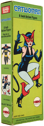 "CATWOMAN" BOXED MEGO ACTION FIGURE.