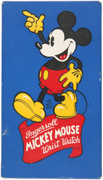 "INGERSOLL MICKEY MOUSE WRIST WATCH" BOXED VERSION FROM FALL 1937.