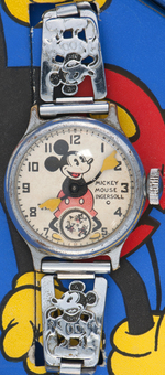 "INGERSOLL MICKEY MOUSE WRIST WATCH" BOXED VERSION FROM FALL 1937.