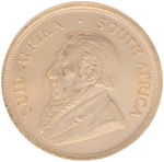 1984 KRUGERRAND SOUTH AFRICAN GOLD 1OZ BULLION COIN.