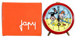 ELMER FUDD/DAFFY DUCK ANIMATED CLOCK.