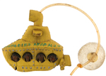 THE BEATLES - YELLOW SUBMARINE SUCTION NOVELTY.