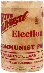 COMMUNIST PARTY "ELECTION CAMPAIGN FUND" 1940 CONTRIBUTOR'S BANK.