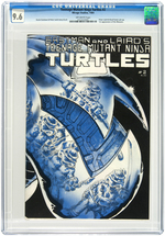 "TEENAGE MUTANT NINJA TURTLES" #2 1984 CGC 9.6 NM+ (FIRST PRINTING).