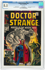 "DOCTOR STRANGE" #169 JUNE 1968 CGC 8.5 VF+.