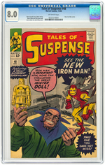 "TALES OF SUSPENSE" #47 & #48 CGC PAIR.