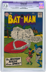 "BATMAN" #124 & #139 CGC RESTORED PAIR.