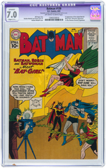 "BATMAN" #124 & #139 CGC RESTORED PAIR.