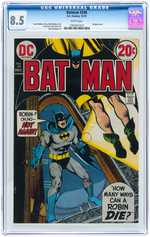 "BATMAN" #246-250 CGC LOT.