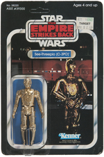 "STAR WARS - SEE-THREEPIO (C-3PO)" ACTION FIGURE ON 41-BACK CARD.