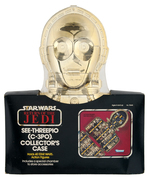 "STAR WARS - C-3PO AND DARTH VADER COLLECTOR'S CASE" PAIR.