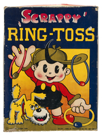 "SCRAPPY RING TOSS" BOXED GAME.