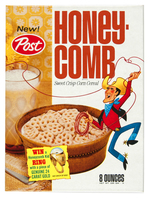 "HONEYCOMB" CEREAL BOX WITH HONEYCOMB KID RING PREMIUM OFFER.