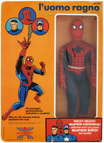 "THE AMAZING SPIDER-MAN" HARBERT BOXED 12.5" MEGO ACTION FIGURE.