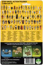 "STAR WARS: RETURN OF THE JEDI" CARDED EWOK ACTION FIGURE TRIO.