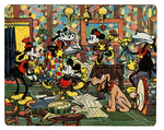 "MICKEY MOUSE 4 PICTURE PUZZLES" BOXED SET.