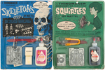 MATTEL THINGMAKER "SKELETONS" & "SQUIRTLES" ACCESSORY KIT CARDED PAIR.