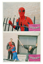 SPIDER-MAN 1977 & 1978 MOVIE LOBBY CARDS SETS.