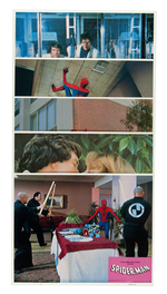 SPIDER-MAN 1977 & 1978 MOVIE LOBBY CARDS SETS.