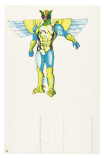 SILVERHAWKS FLASHBACK KENNER PRODUCTION ART.