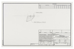 SILVERHAWKS "HOTWING" ORIGINAL KENNER BLUEPRINT FOR LEFT WING.