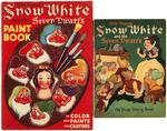 SNOW WHITE AND THE SEVEN DWARFS BOOK TRIO FEATURING DELETED BED-BUILDING SEQUENCE.