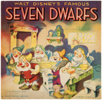 SNOW WHITE AND THE SEVEN DWARFS BOOK TRIO FEATURING DELETED BED-BUILDING SEQUENCE.